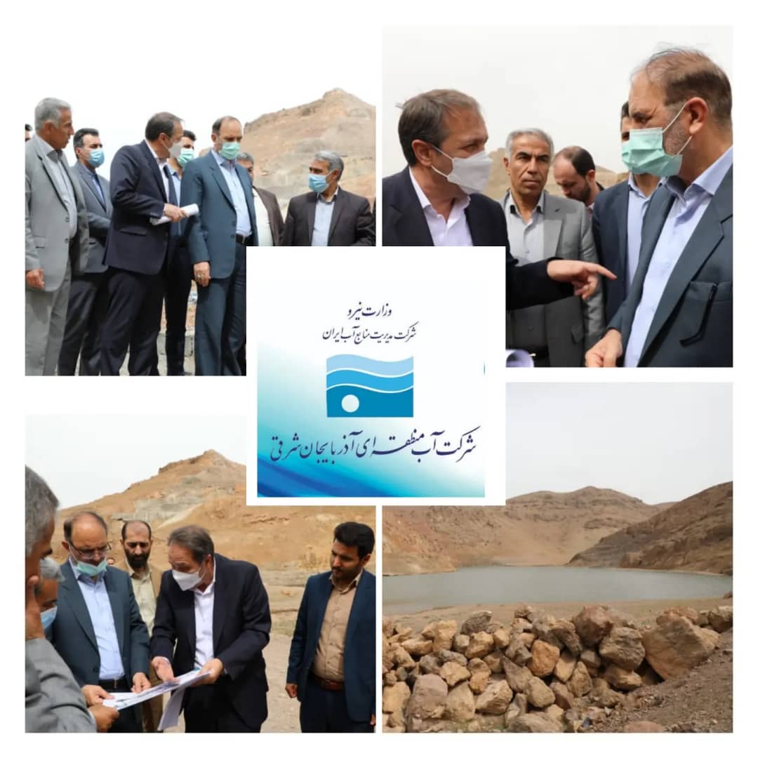 The governor of East Azerbaijan visited the location of Leylan Chay dam